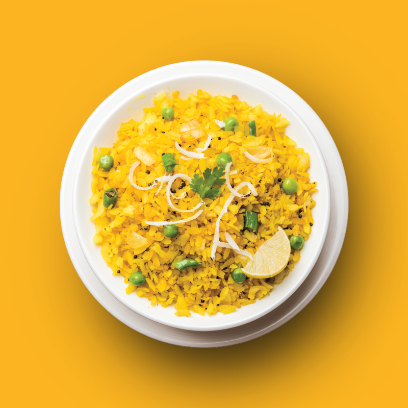 Poshaqq JAIN| Ready to Eat Poha – Instant Breakfast Meal with Flattened Rice, Veggies & Spices | Healthy, Tasty & High-Fiber Snack | No Preservatives | Travel-Friendly & Quick Cooking Indian Food (75 Gram (Pack of 1))